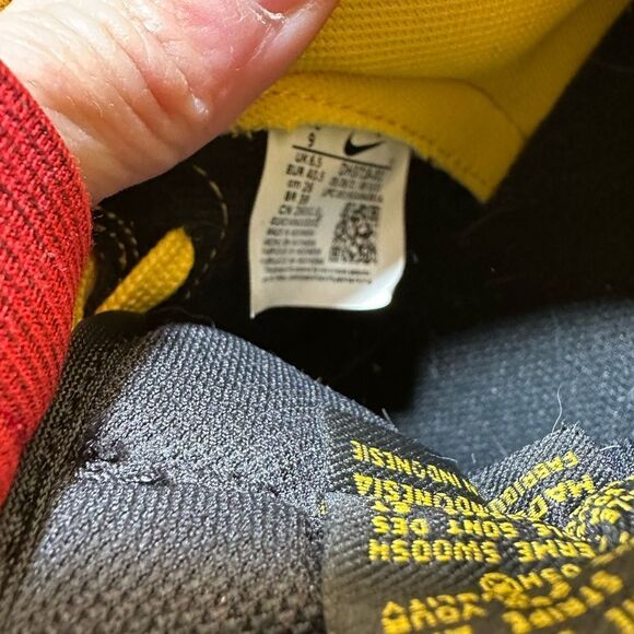 Nike Dunk High Up Varsity Maize Yellow and Black Sneakers Women’s Size 9 - Picture 8 of 11